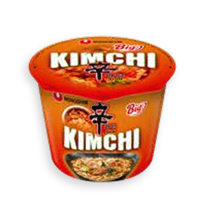 Noodles Shin Kimchi en Bowl NongShim (112gr.) - Caja 16 uds.
