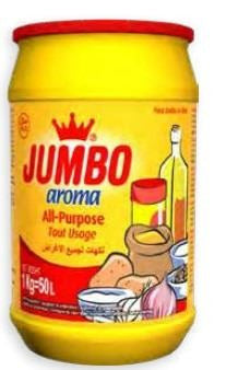 Caldo Aroma Jumbo (Bote 1kg.) - Caja 10 uds. (Halal)