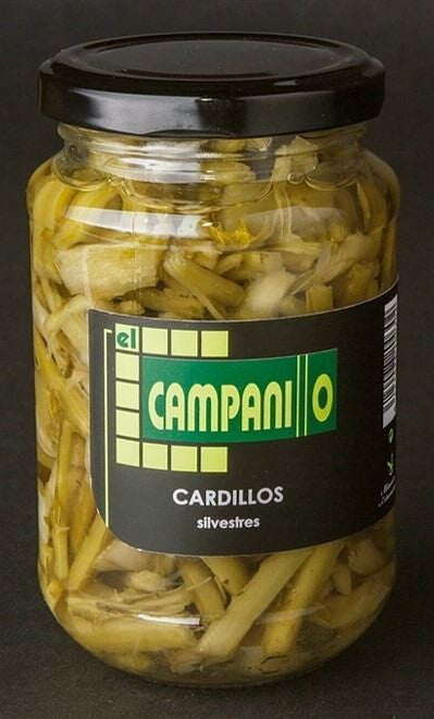 Cardillos Silvestres “Tagarnina”  (Al Natural) 400 gr peso escurrido