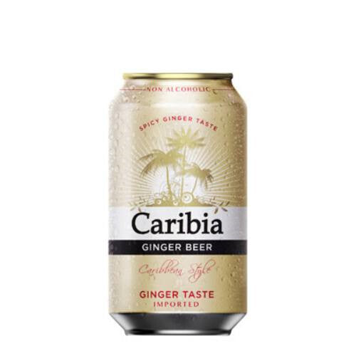Caribia Ginger Beer - Cerveza Jengibre Sin Alcohol (33cl.) - Caja 24 uds.