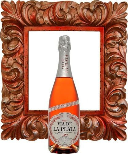 Cava vía de la Plata Brut Rosado