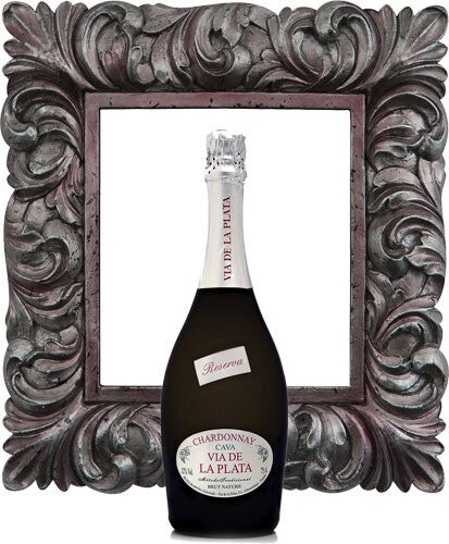 Cava vía de la Plata Chardonnay Brut Nature Reserva Selección