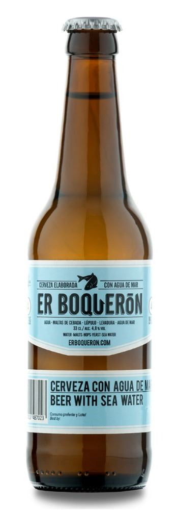 Cerveza Er Boquerón 33Cl, 4,8%. Caja de 12 un