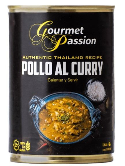 Pollo al Curry (400gr)