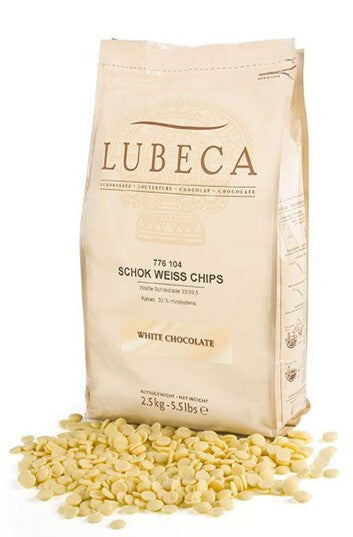 Chocolate Blanco 33% Schok Weiss Chips  (2,5Kg)