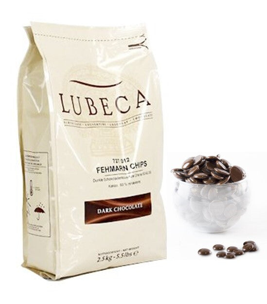 Chocolate  Negro 60% Ivory Coast Chips Dark (2,5Kg)