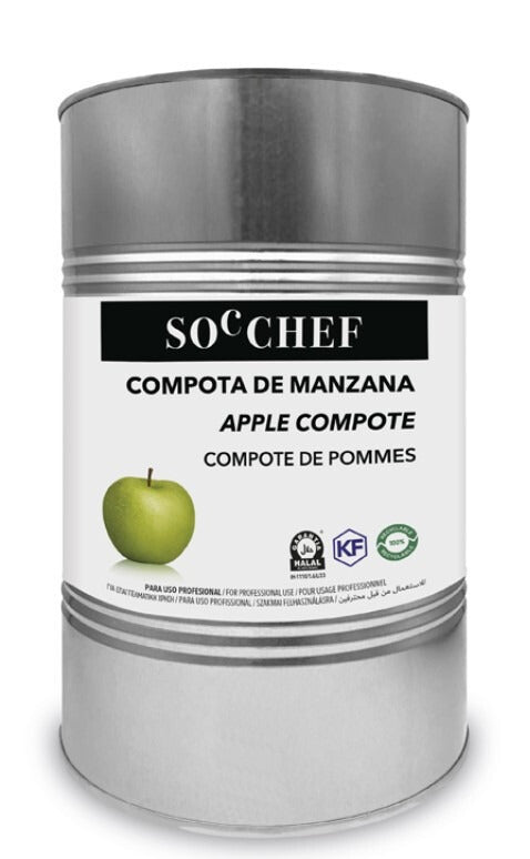 Compota de Manzana 94% SOC CHEF (Lata 4,25 kg)