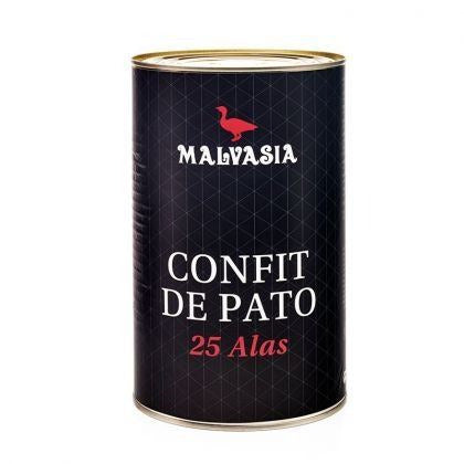 Confit de Pato Alas (25 uds.) - Lata Circular