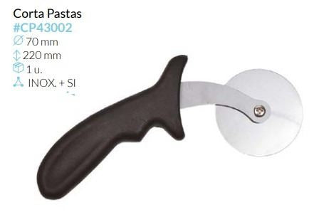 Corta Pastas Inox. 220Mm Hoja Ø 70Mm