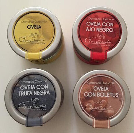 Lote de 4 Cremas de Quesos de Oveja (110gr.)