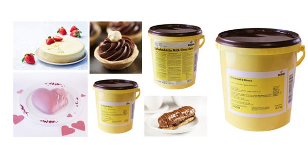 Crema Schokobella Para Relleno, Baño Y Decoración Varios Sabores