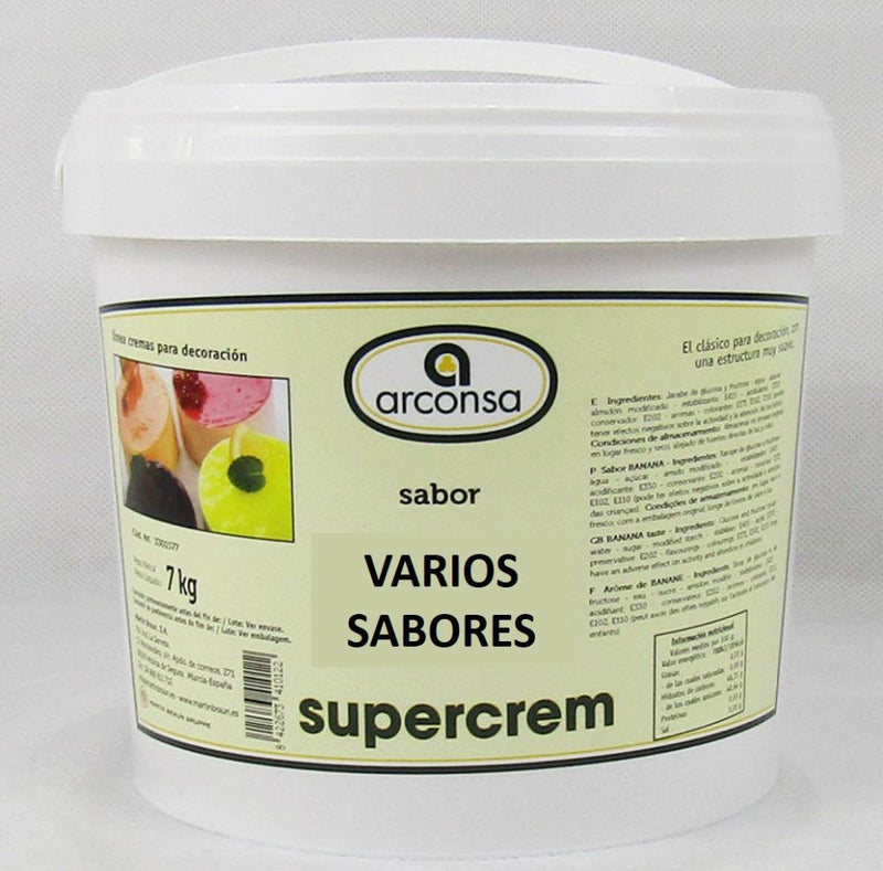 Cremas Para Decoración Arconsa (7Kg)