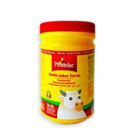 Cubo de Caldo de Ternera en Polvo Promalac (1kg.) - Caja 12 uds. (Halal)