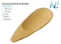 Cuchara Goutte De Bambu 100X40X7 Mm Caja 300 un.