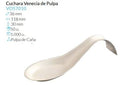 Cuchara Venecia Blanca 120X36X30 Mm Pack 50 Un.