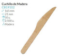 Cuchillo De Madera 165X21 Mm Pack 50 Unidades