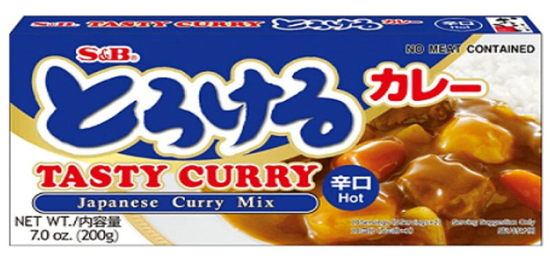 Tasty Curry Picante S&B (200gr)