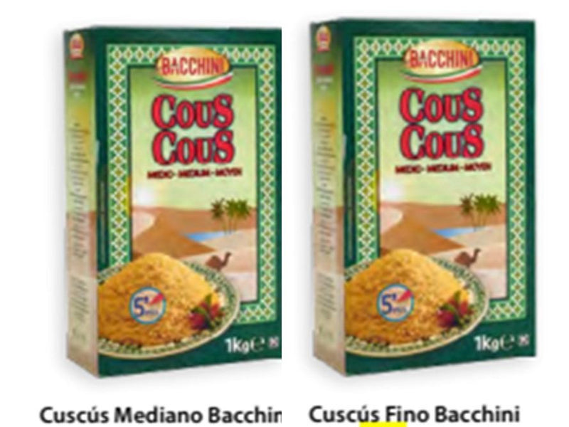 Cuscús Bacchini  1Kg (Fino-mediano)