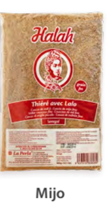 Cuscus de grano fino Millet- thiere Halah 500gr (22x 500gr)