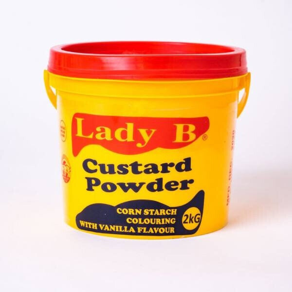 Natillas en Polvo Lady B Custard Powder (2kg.) - Caja 4 uds.
