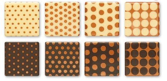 DECO CHOCOLATE  AZULEJO, SEVILLA 31,8 x 31,8 mm -2