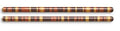 Deco Chocolate  Bastón, Stripes  125 X 6 Mm (2X)