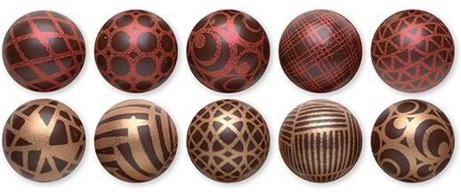 Deco Chocolate  Bola Chn, Istambul Ø30 mm (1X)
