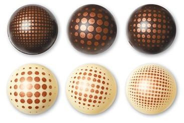 DECO CHOCOLATE  BOLA, SEVILLA 30 mm -1