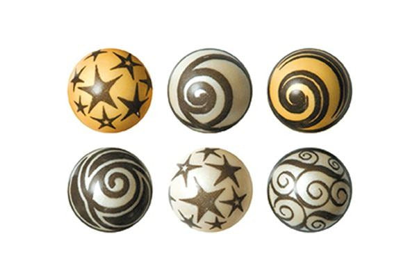 DECO CHOCOLATE  BOLAS, NAVIDAD Ø 30 mm -1