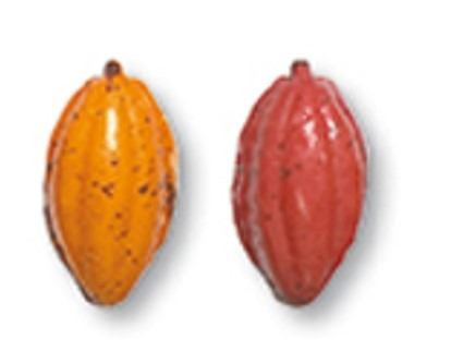 Deco Chocolate  Fruto Del Cacao, Mini 11 X 21 Mm (2X)