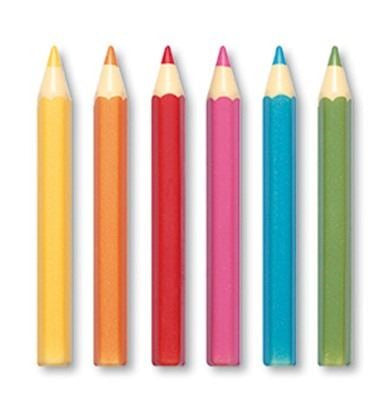 DECO CHOCOLATE  LAPICES DE COLORES 80 x 9 mm -2