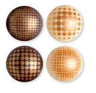 DECO CHOCOLATE  MINI BOLAS, SEVILLA Ø 20 mm -1