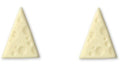 Deco Chocolate  Porción Queso 37 X 50 mm (2X)