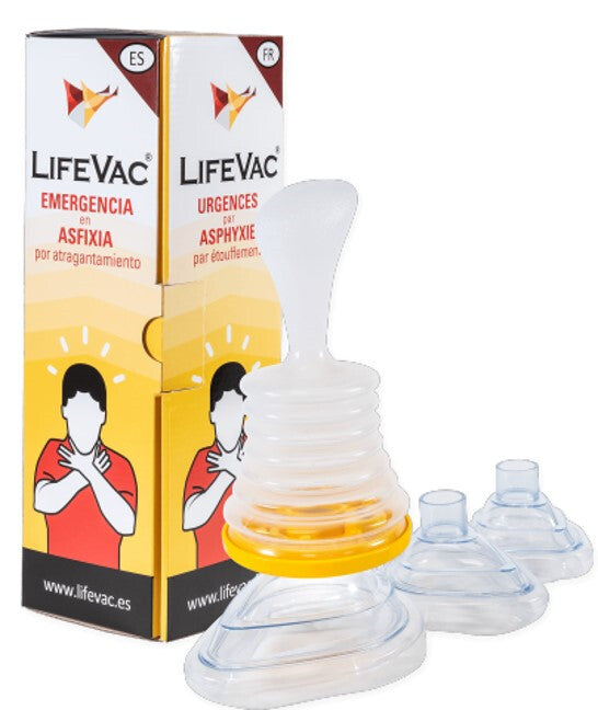 Dispositivo de Emergencia en Asfixia por Atragantamiento LifeVac