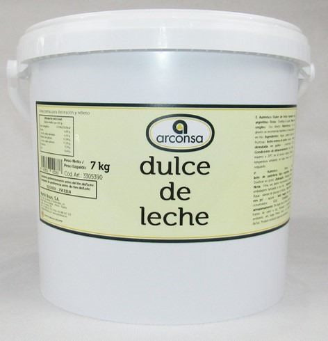 Dulce De Leche Repostero Arconsa (7kg)