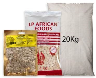 Egusi en grano 100gr-25kg-3kg