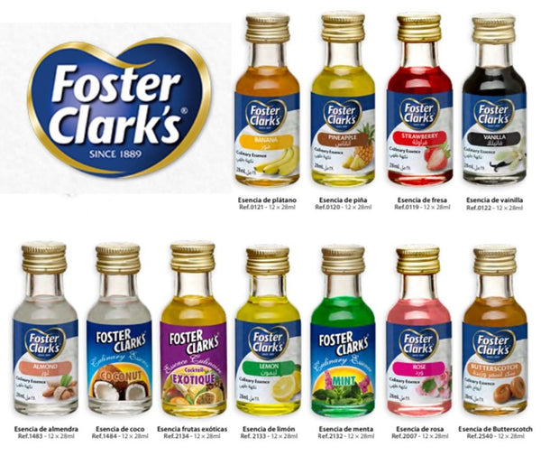 Esencias culinarias  Foster Clark  28Ml (varios sabores)