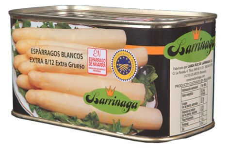 Esparragos muy  gruesos 8-12 frutos 12 latas de 1kg