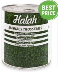 Espinacas Troceadas Halah (850gr.) - Caja 12 uds