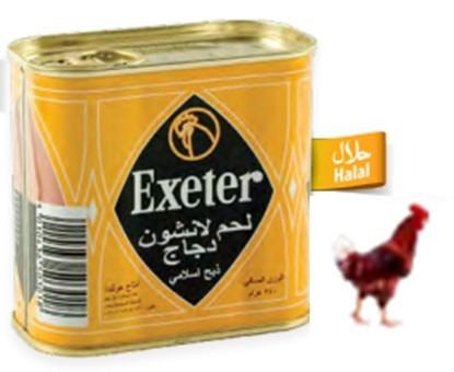 EXETER DE POLLO HALAL 340GR