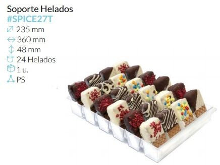EXPOSITOR PARA 24 HELADOS