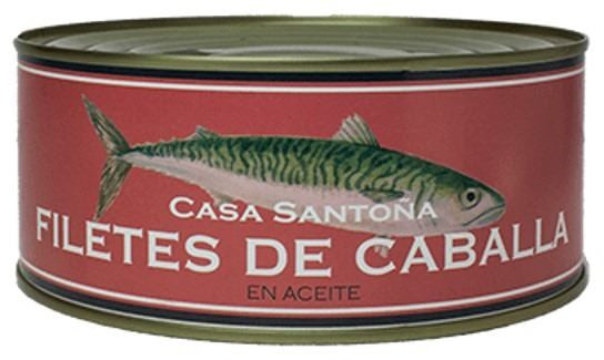 Filetes De Caballa 900 Gr - Lomos/Ud