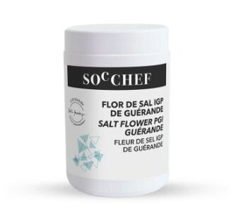 FLOR DE SAL GUERANDE Cubo, 800 gr, SOC CHEF