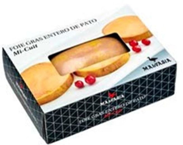 Estuche de Foie Gras Mi-Cuit Entero (250gr.) - Envasado al Vacío