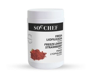 Fresa Liofilizada en Polvo SOC CHEF (Cubo 150 gr)