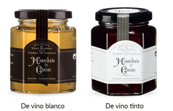 Gelatina De Vino Tinto o Vino Blanco  DO Cangas de Narcea