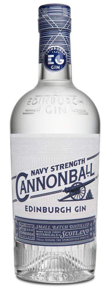 Ginebra Escocesa Edinburgh Cannonball Navy Strenght Scotch Gin 57,2% Vol 0,70L