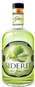 Ginebra Siderit Gigerlime Jengibre, Cardamomo y Lima (70cl)