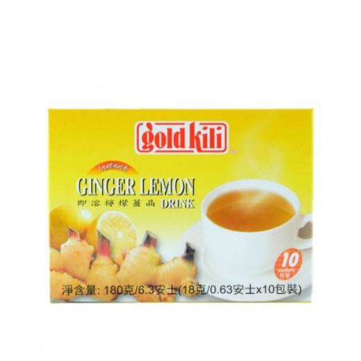 Infusión Jengibre y Limón Gold Kili Ginger Lemon (10X18g) - Caja 24 uds.