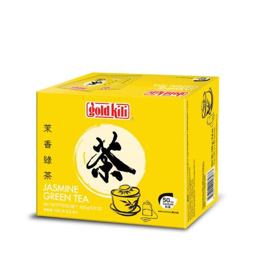 Infusión Té Verde Jazmín Gold Kili (50X2gr.) - Caja 12 uds.
